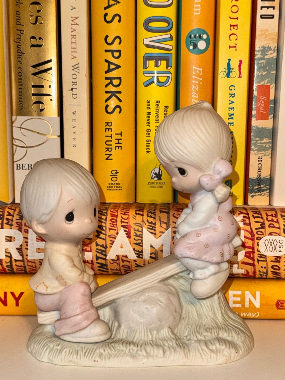 LOVE LIFTED ME Precious Moments Figurine